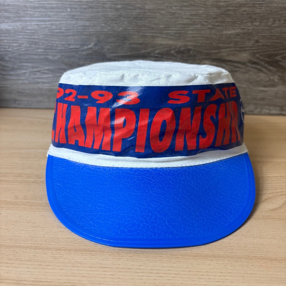 Vintage Washington State Championship Hat Cap Blue White‎ Painters 1992